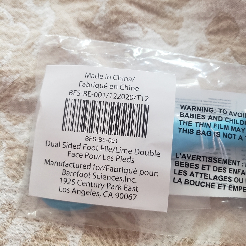 Barefoot scientist pedicure file - Picture 2 of 2
